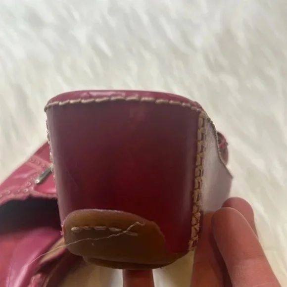 Ariat Leather Horseshoe slip-on platform sandals size 9.5 - Picture 4 of 8